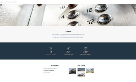 Pušte u rad nova web stranica